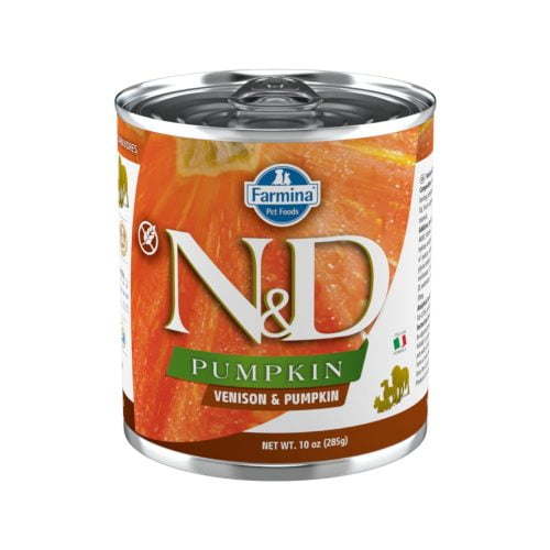 ND-pumpkin-venison-285g.jpg ND Venison Pumpkin Dog 285g N & D