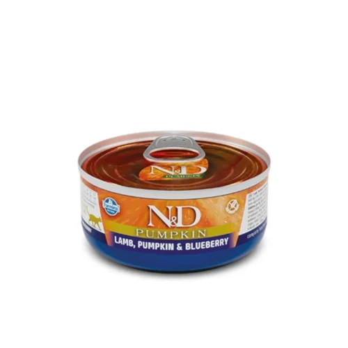 ND PUMPKIN dla kota Lamb Pumpkin Blueberry 70g jagnięcina z dynią i borówką
