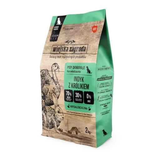 Wiejska Zagroda Indyk z Królikiem 2kg