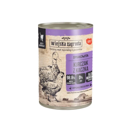 Wiejska Zagroda Kurczak z Kaczką 400g