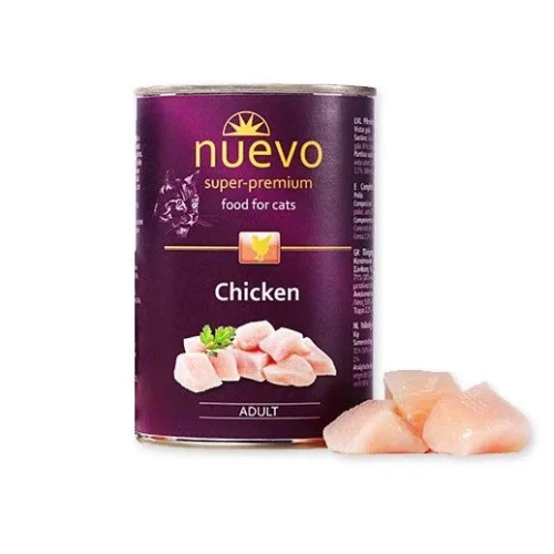 NUEVO Cat Chicken 400g Adult karma w puszce dla kota kurczak