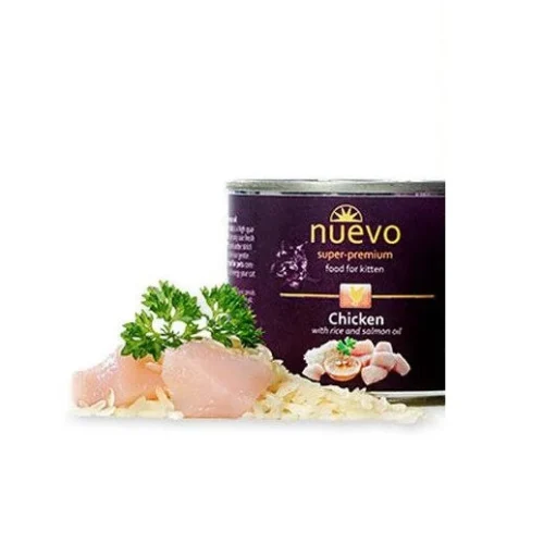 NUEVO Kitten Chicken 200g karma w puszce dla kociąt kurczak