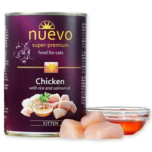 NUEVO Kitten Chicken 400g karma w puszce dla kociąt kurczak
