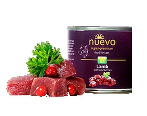 NUEVO Cat Lamb 200g Senior karma w puszce dla kota jagnięcina