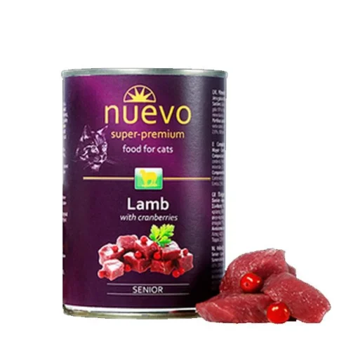 NUEVO Cat Lamb 400g Senior karma w puszce dla kota jagnięcina