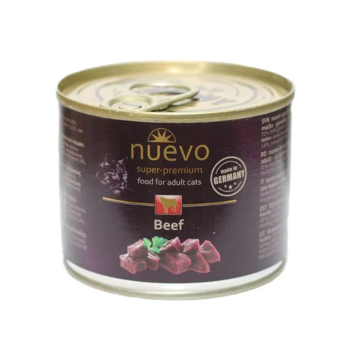 NUEVO Cat Beef 200g Adult karma w puszce dla kota wołowina