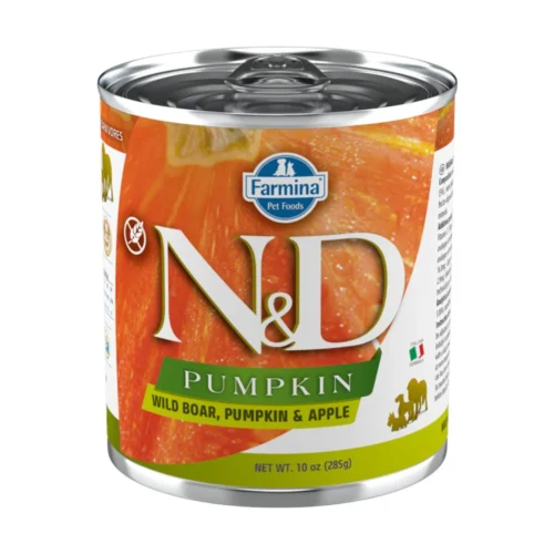 nd-pumpkin-boar-apple-285g-dog ND Pumpkin Wild Boar Apple 285g dla psa