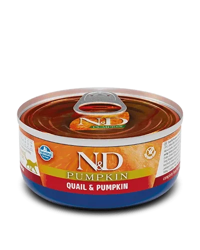 ND 70g Pumpkin Quail Cat dla kotów dynia przepiórka