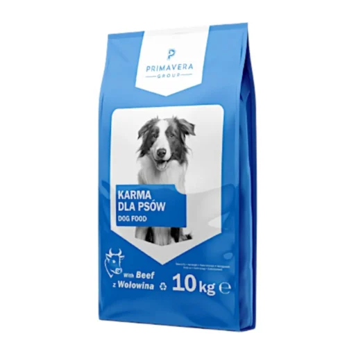 PRIMAVERA Karma dla psa z wołowiną 10kg Niebieska