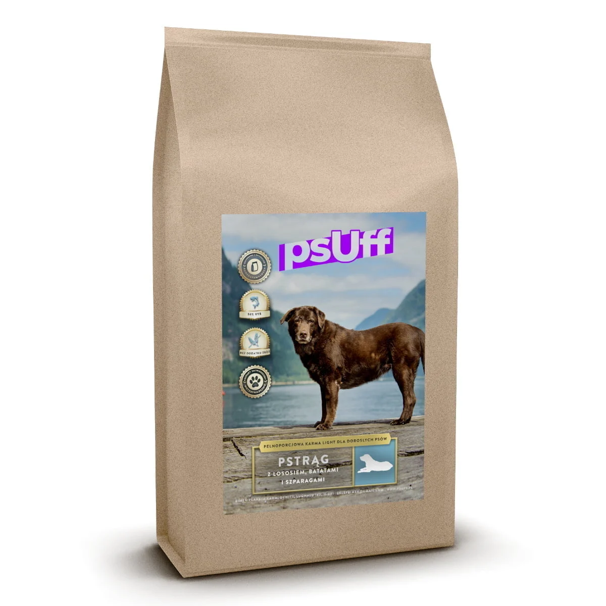 psUff Bez Zbóż Light 12kg dla psów z nadwagą