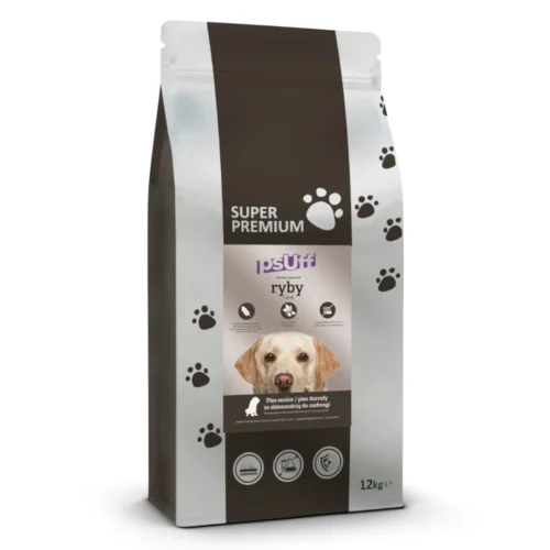 psUff Super Premium Senior/Light z Rybami 12kg