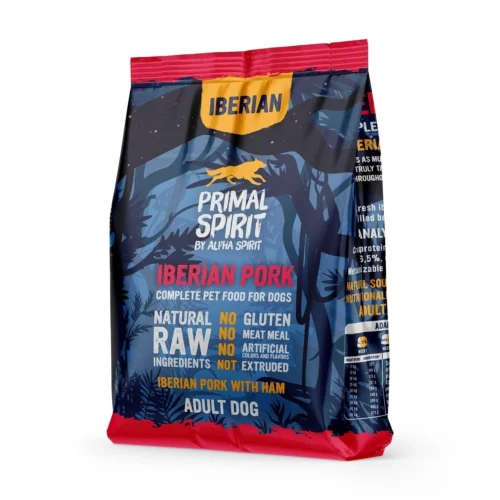 Primal Spirit Iberian Pork 1kg karma sucha dla psa z Wieprzowiną