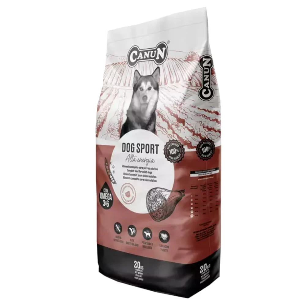 CANUN Dog Sport 20kg Karma dla psów z Wołowiną