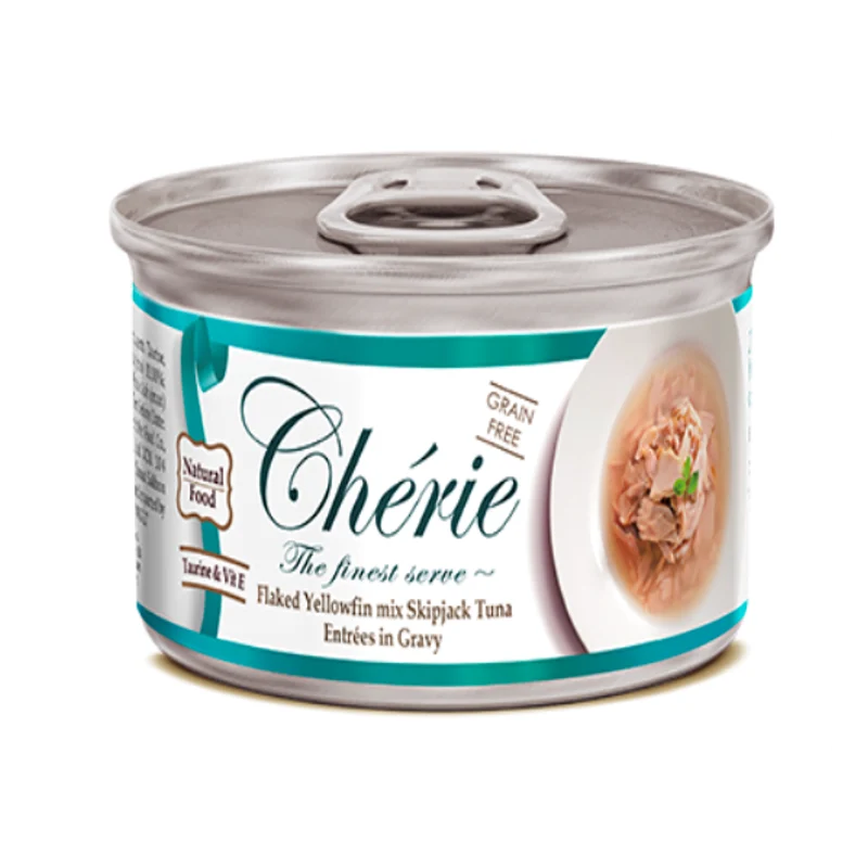 PETTRIC Cherie Kot Miks Tuńczyka w Sosie 80g