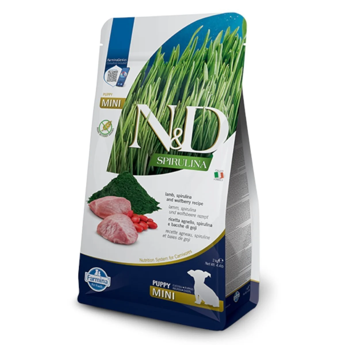 ND Spirulina Lamb 2kg Mini Puppy