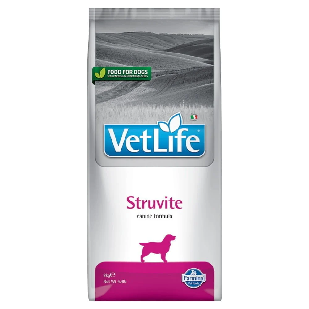 Vet Life STRUVITE 2kg Farmina sucha karma dla psa