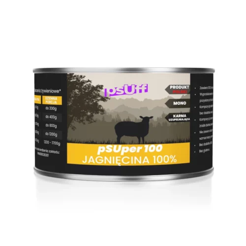 psUff pSUper100 Jagnięcina 410g