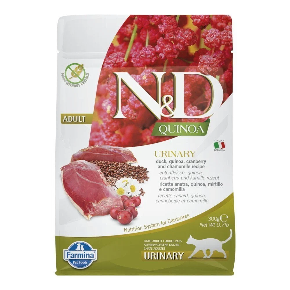 ND QUINOA URINARY DUCK 300g Adult CAT Farmina kaczka