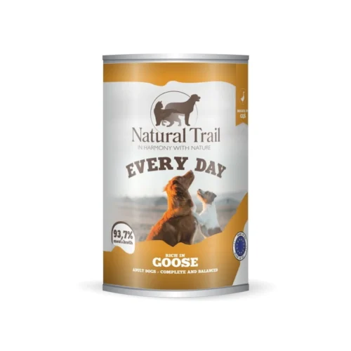 NATURAL TRAIL Every Day Bogata w gęś 400g karma w puszce dla psów
