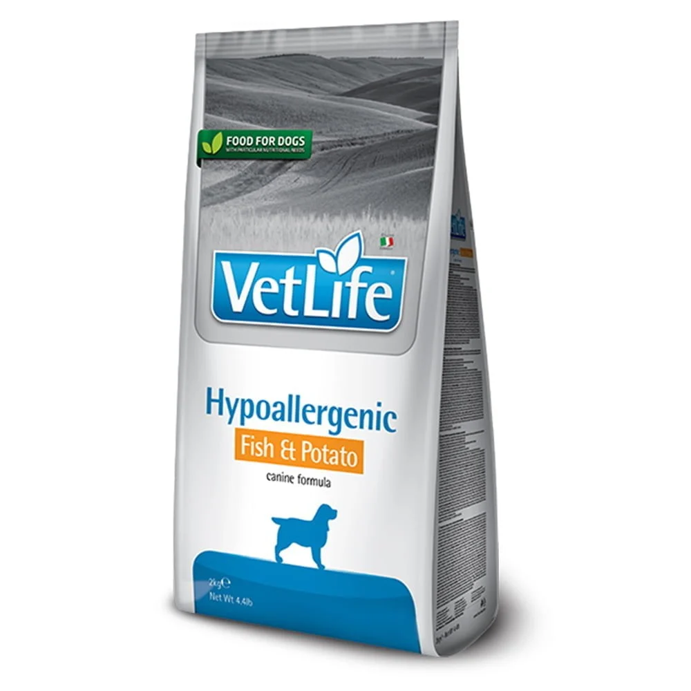 Vet Life Hypoallergenic Fish Potato 2kg Farmina
