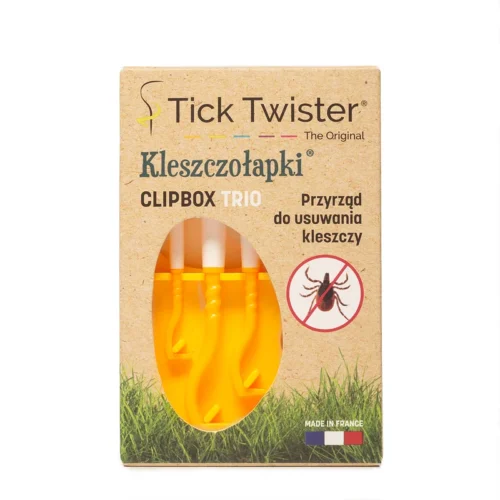Kleszczołapki CLIPBOX Tick Twister  do usuwania kleszczy