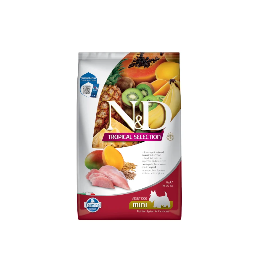 nd-tropical-selection-chicken-mini-5kg ND Tropical Selection Chicken Mini Adult 5kg