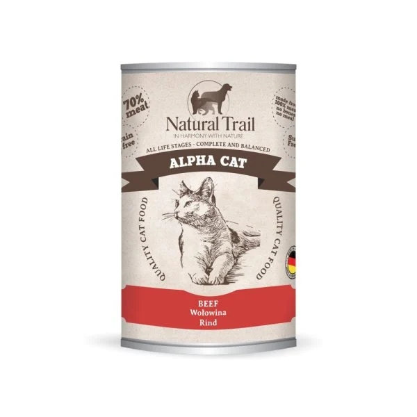 Natural Trail Alpha Cat 400g Mokra Karma dla Kotów