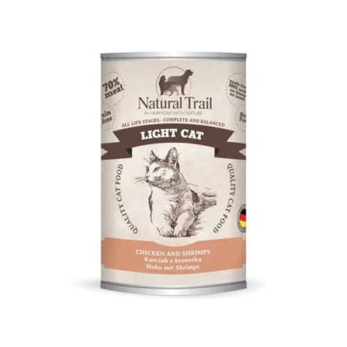 Natural Trail Light Cat 400g Mokra Karma dla Kotów