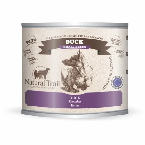Natural Trail Small Breed Duck 200g Karma Mokra dla Psów