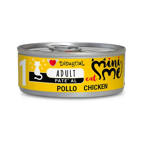 Disugual MINI-ME 01 Kurczak 85g Karma mokra dla kota (dorosły)