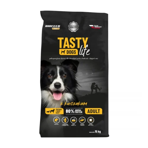 Biofeed Tasty Dogs Life with Chicken Adult Medium & Large 15kg