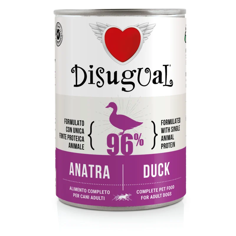 Disugual Monobiałkowa Kaczka 400g Karma mokra dla psa