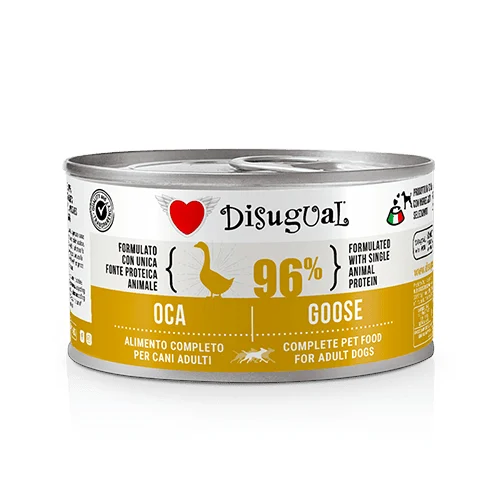 Disugual Monobiałkowa Gęś 150g Karma mokra dla psa
