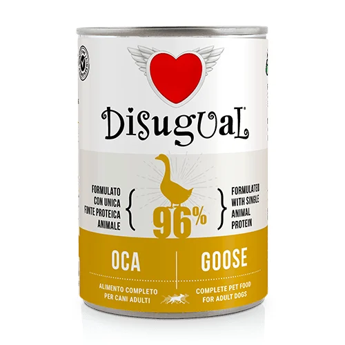 Disugual Monobiałkowa Gęś 400g Karma mokra dla psa