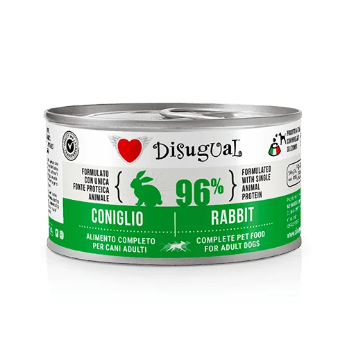 Disugual Monobiałkowa Krolik 150g Karma mokra dla psa