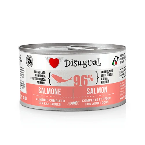 Disugual Monobiałkowa Łosoś 150g Karma mokra dla psa