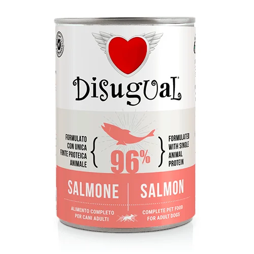 Disugual Monobiałkowa Łosoś 400g Karma mokra dla psa