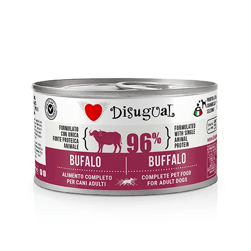 Disugual Monobiałkowa Bawół 150g Karma mokra dla psa