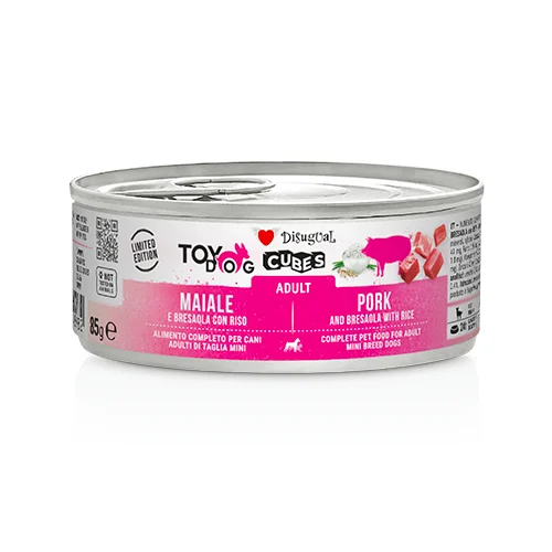 Disugual Cubes Wieprzowina Bresaola z ryżem (dorosły) 85g