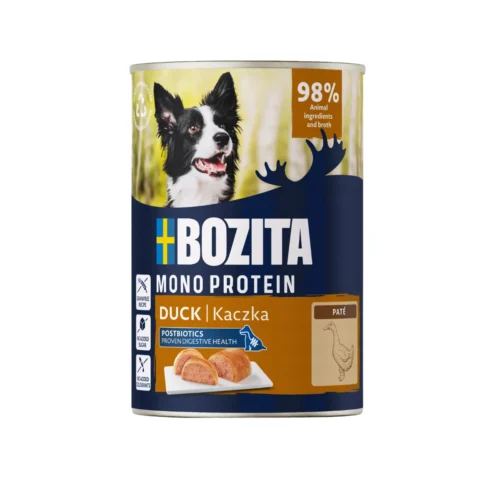BOZITA Monoprotein Pate Duck Kaczka 400g dla Psów