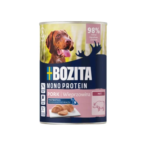 BOZITA Monoprotein Pate Pork Wieprzowina 400g dla Psów