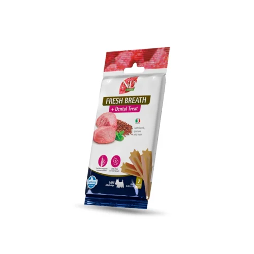 Farmina N&D Quinoa Dental Treat Fresh Breath Lamb Mini