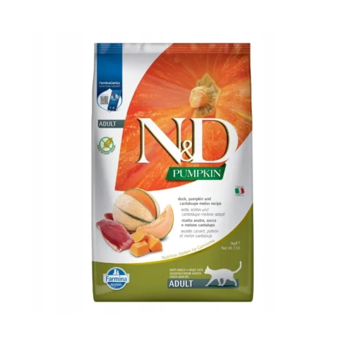 Farmina N&D Pumpkin Duck Cantaloupe Adult Cat 5kg dla Kotów