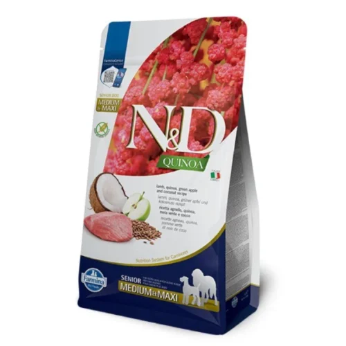 N&D Quinoa Senior Weight Management Lamb 7kg jagnięcina Medium Maxi