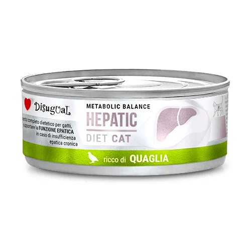 Disugual Karma mokra dla kota Weterynaryjna HEPATIC Przepiórka (dorosły) 85g