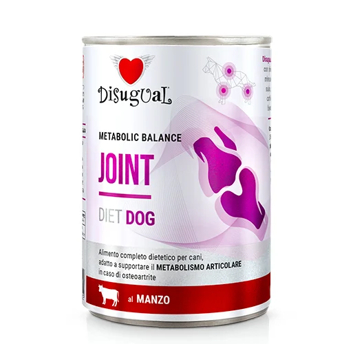 Disugual Karma mokra dla psa Weterynaryjna JOINT Wołowina (dorosły) 400g