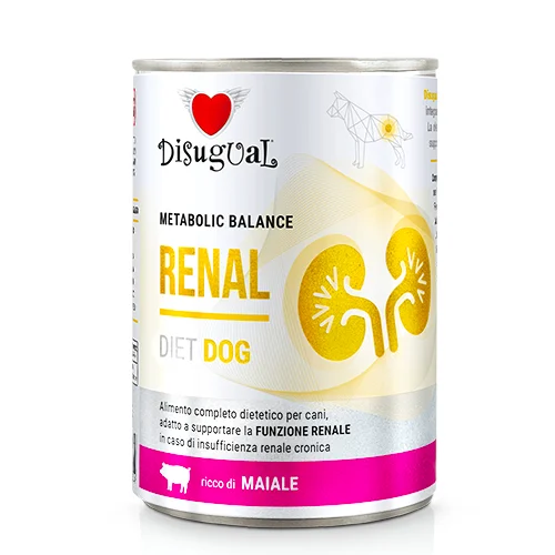 Disugual Karma mokra dla psa Weterynaryjna RENAL Wieprzowina (dorosły) 400g