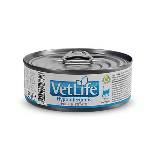 Farmina Vet Life Hypoallergenic Pork & Potato Feline 85g