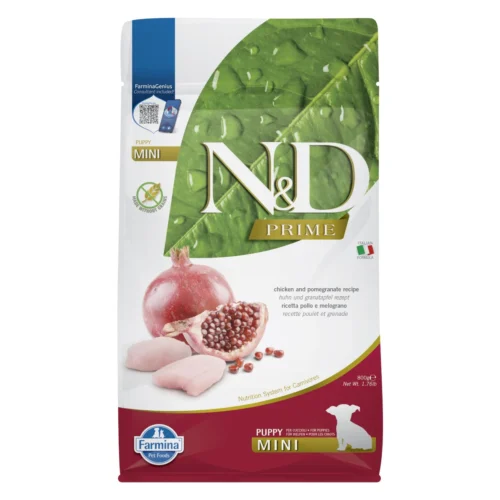 Farmina N&D Prime Chicken & Pomegranate Mini Puppy 800g