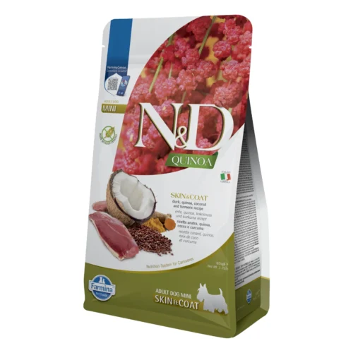 Farmina N&D Quinoa Skin & Coat Duck Mini Adult 800g